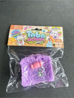 Taba-licious Purple Squishy Cake Toy